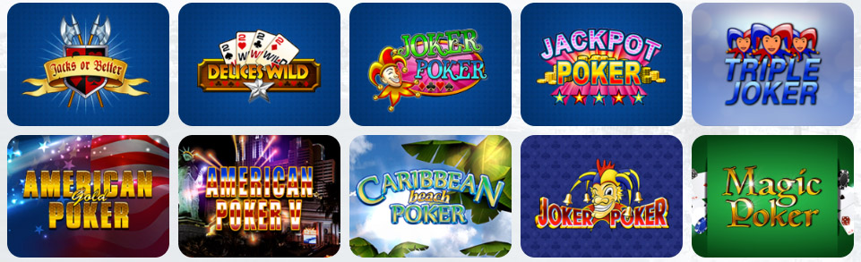 Video Poker Goldzino Casino